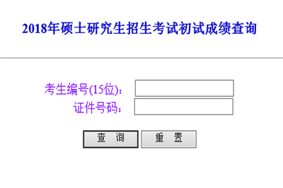 内蒙古大学在职研究生（非全日制）考生成绩查询入口